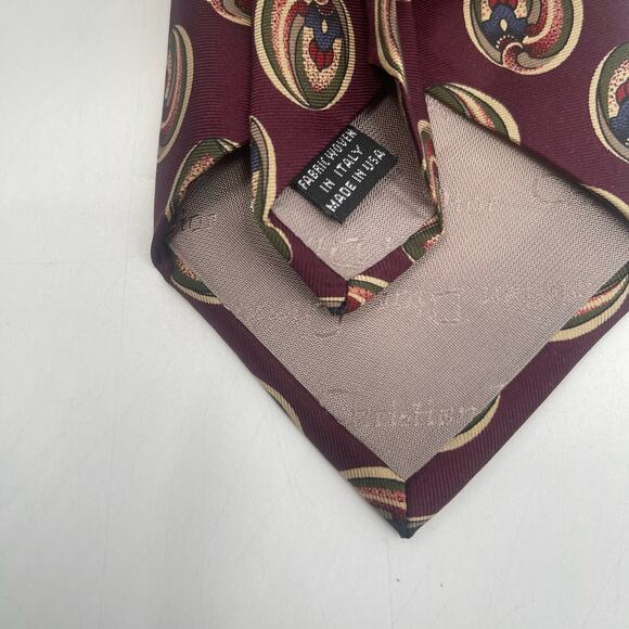CHRISTIAN DIOR Tie Vintage Designer Luxury Italy Office Business Professional - Picture 3 of 13